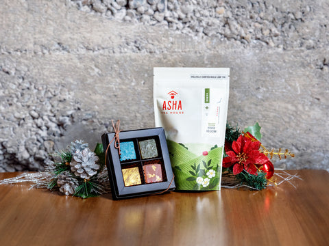 Asha x Ohana Hojicha Gift Set
