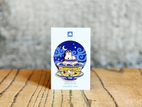 Enamel Gaiwan Bunny Pin