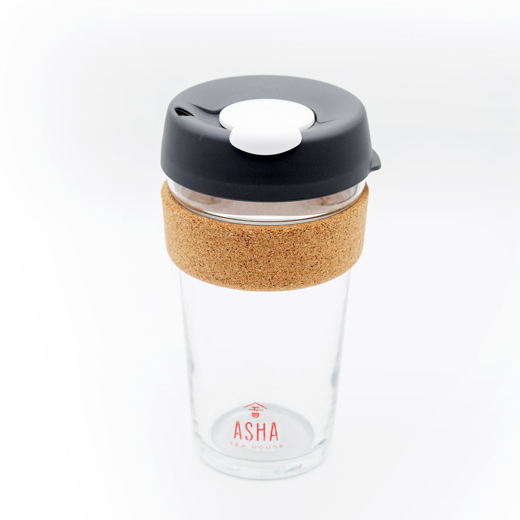 KeepCup 16oz Reusable Coffee Cup. Toughened Glass Cup